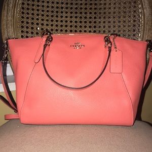 COACH Leather Small Kelsey Cross Body Bag 👛